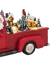 Mr. Christmas Santa Animated Nostalgic Red Truck