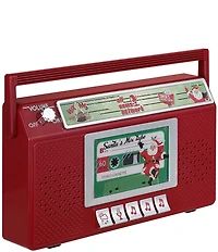 Mr. Christmas Santa's Boombox Radio+B14