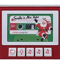 Mr. Christmas Santa's Boombox Radio+B14