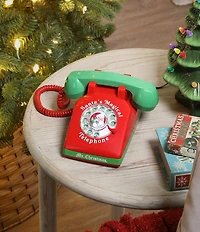 Mr. Christmas Santa's Magical Telephone Figurine