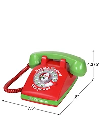 Mr. Christmas Santa's Magical Telephone Figurine