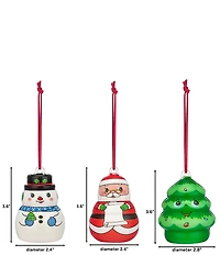 Mr. Christmas Set of 3 Musical Marshmelodies Ornaments