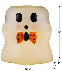 Mr. Halloween 18-inch Ghost Lit Blow Mold Candy Bowl