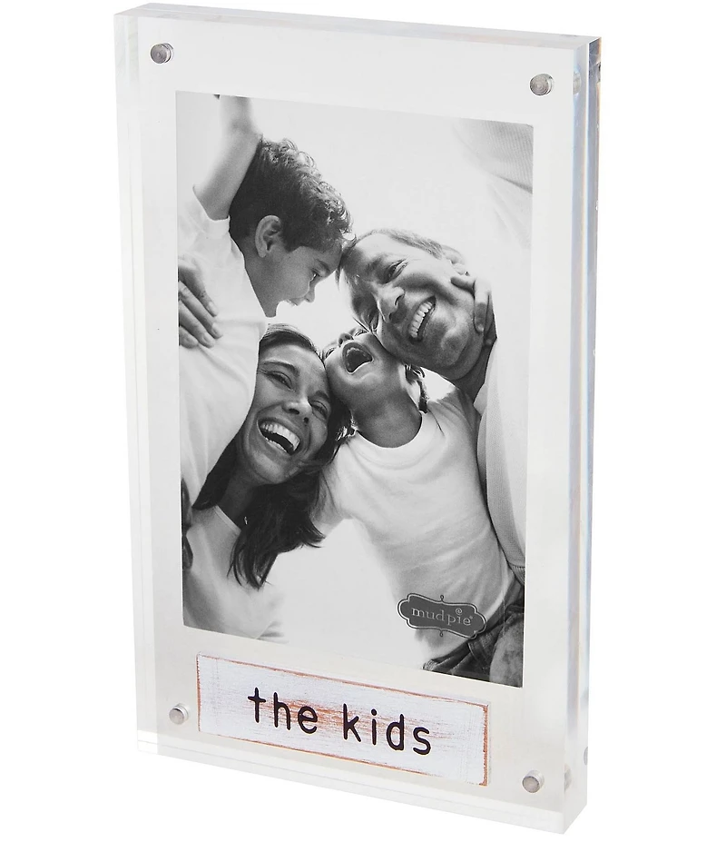 Mud Pie Acrylic The Kids Frame - 4x6