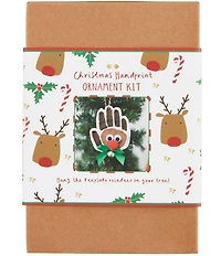 Mud Pie Baby Christmas Handprinted Ornament Kit