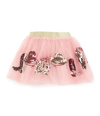 Mud Pie Baby Girls Sequin-Embellished Western-Inspired Tutu Skirt