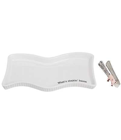 Mud Pie Bacon Tray Set