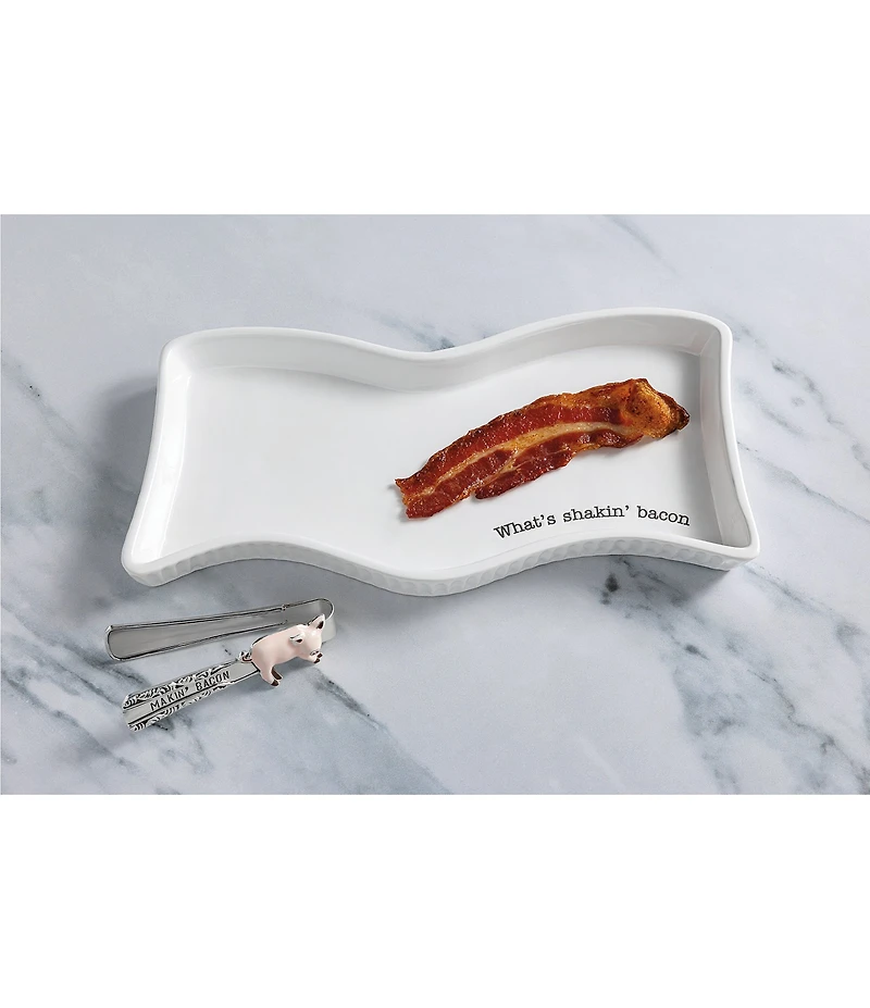 Mud Pie Bacon Tray Set