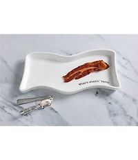Mud Pie Bacon Tray Set