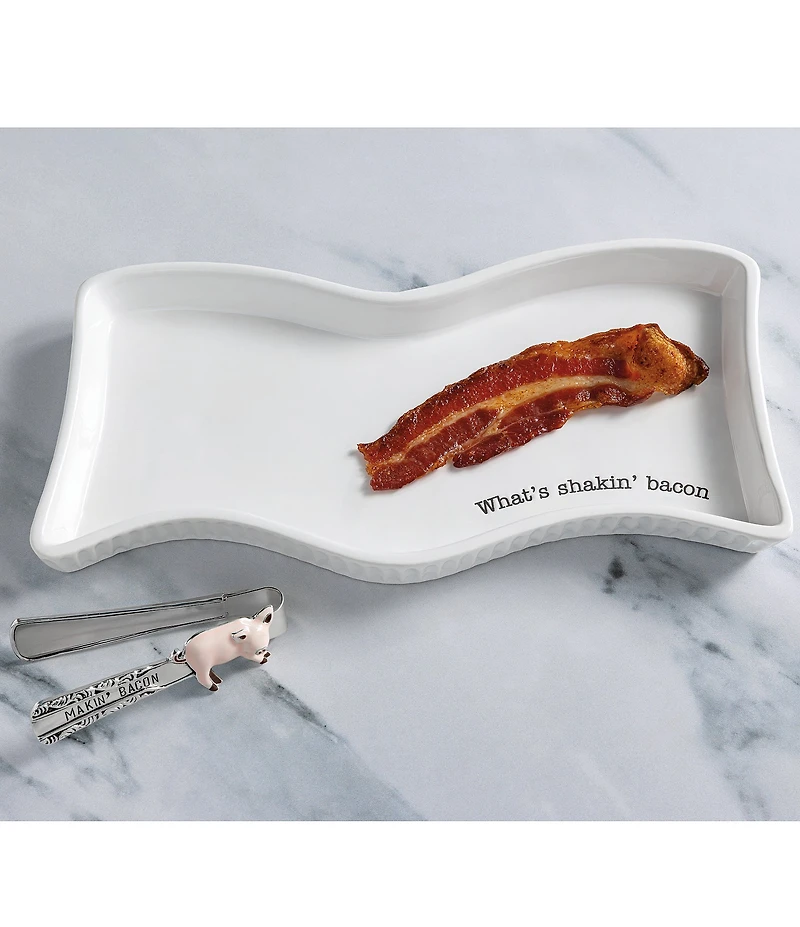 Mud Pie Bacon Tray Set