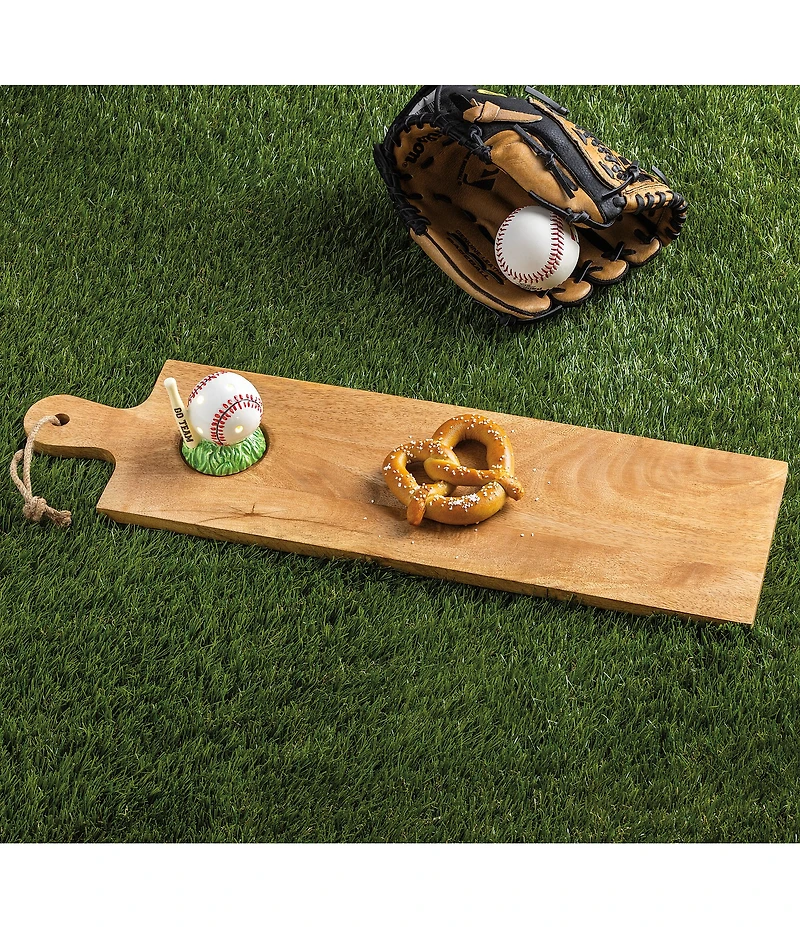 Mud Pie Baseball Light-up Sitter