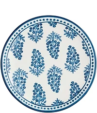 Mud Pie Bloom Print Accent Salad Plate