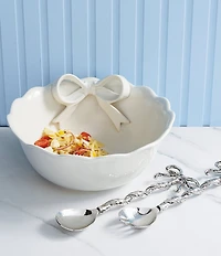 Mud Pie Bow Collection Serving Bowl