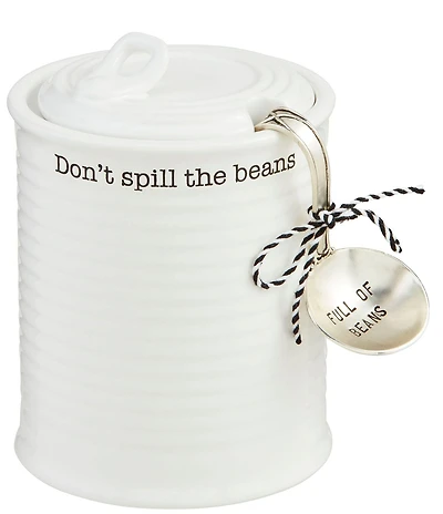 Mud Pie Ceramic Baked Bean Can Set
