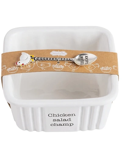 Mud Pie Chicken Salad Serving Set