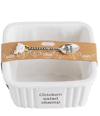 Mud Pie Chicken Salad Serving Set