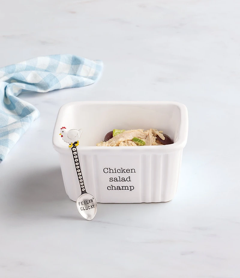 Mud Pie Chicken Salad Champ Serving Set