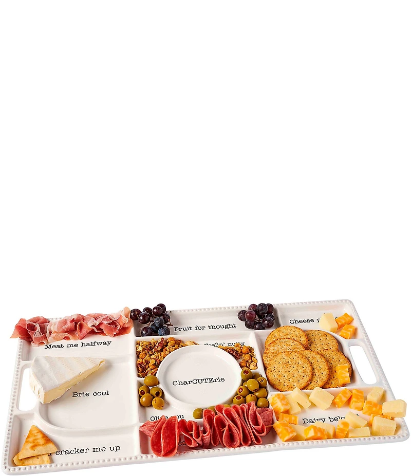 Mud Pie Circa 11-Section Charcuterie Tray