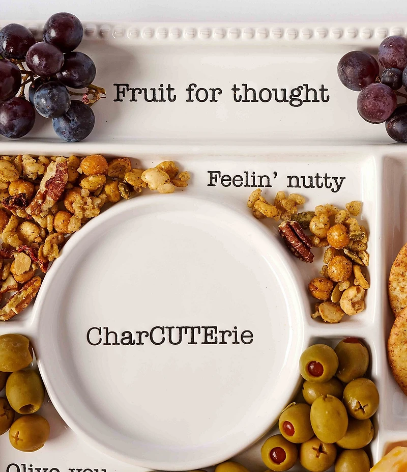 Mud Pie Circa 11-Section Charcuterie Tray