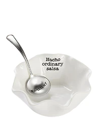 Mud Pie Circa Ceramic 2-Piece Salsa Dip Cup Set