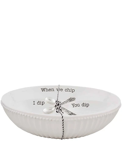 Mud Pie Circa Chip And Dip Bowl Set