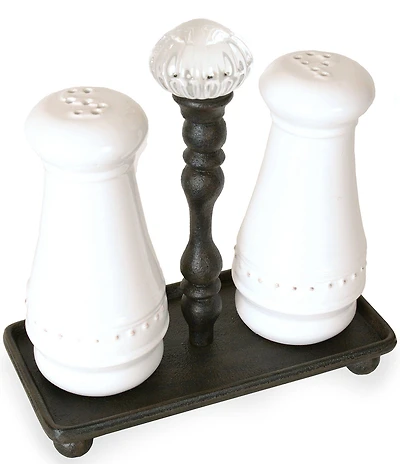 Mud Pie Circa Doorknob Salt & Pepper Set