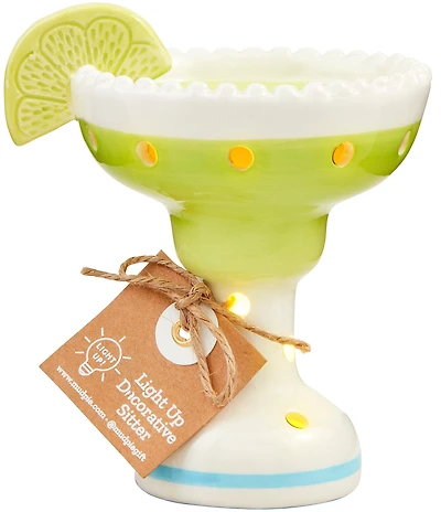 Mud Pie Circa Light-Up Margarita Sitter