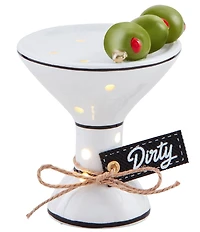 Mud Pie Circa Martini Light-Up Sitter