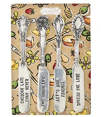 Mud Pie Circa Spreader 4-Piece Set