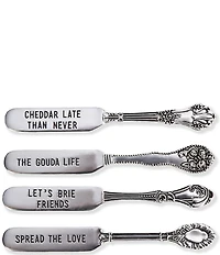 Mud Pie Circa Spreader 4-Piece Set