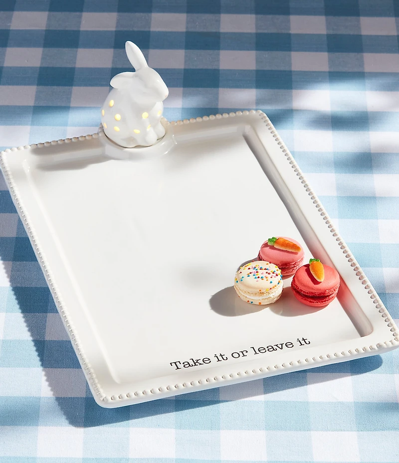 Mud Pie Circa Take It or Leave It Accessory Plate