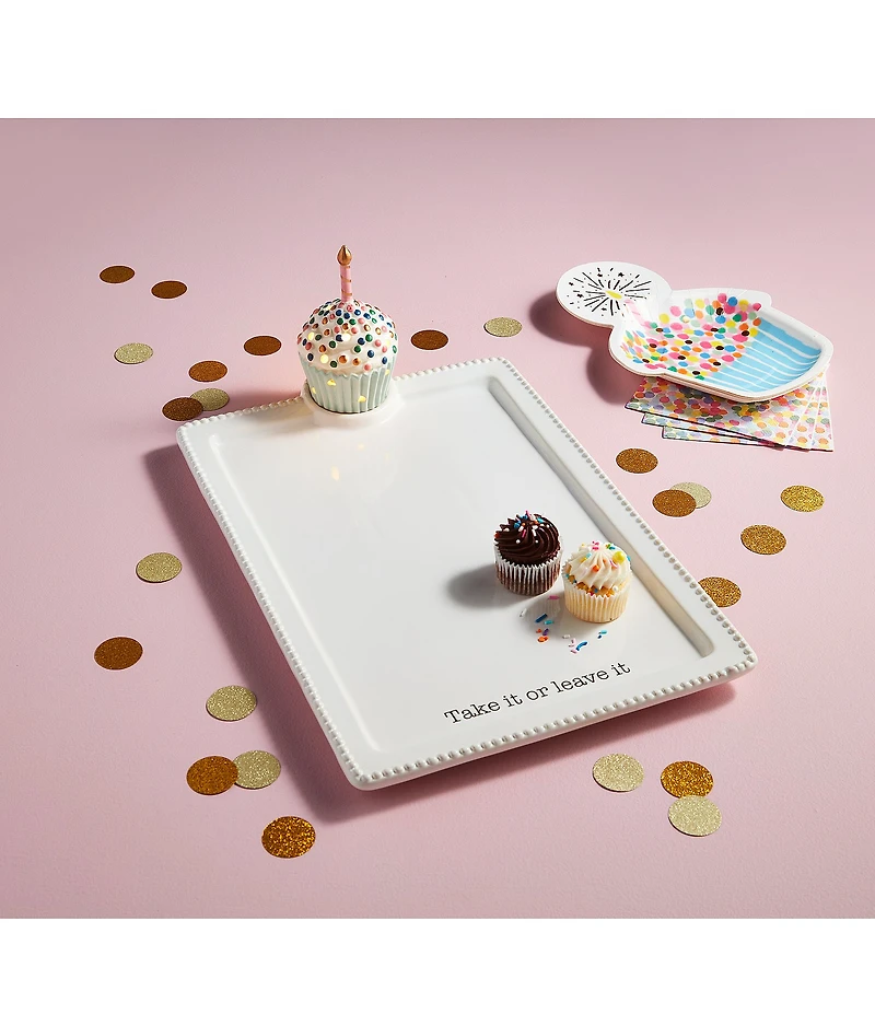 Mud Pie Circa Take It or Leave It Accessory Plate