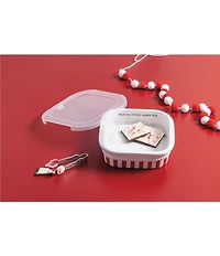 Mud Pie Circa Whimsy Collection Peppermint Bark Box