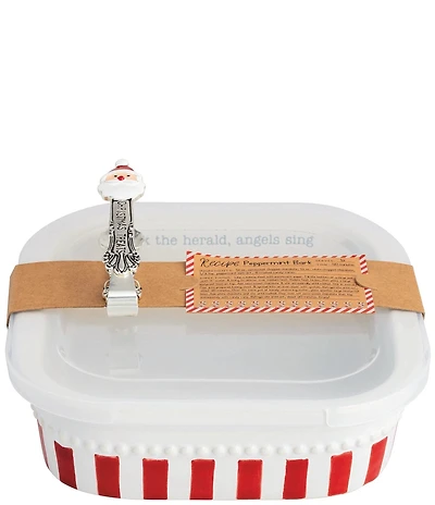 Mud Pie Circa Whimsy Collection Peppermint Bark Box