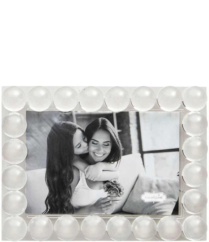 Mud Pie Classic Home Collection Beaded Picture Frame