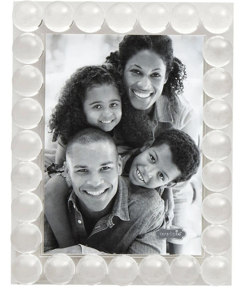 Mud Pie Classic Home Collection Beaded Picture Frame