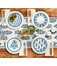 Mud Pie Cornflower Print Salad Plate