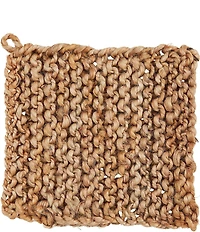 Mud Pie Crochet Woven Pot Holder