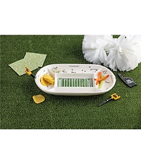 Mud Pie Divided Football Field Game Day Platter Set