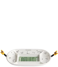 Mud Pie Divided Football Field Game Day Platter Set