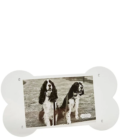 Mud Pie Dog Bone Acrylic Picture Frame