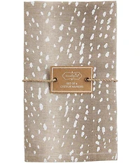 Mud Pie Fawn Print Napkins, Set of 4