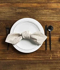 Mud Pie Fawn Print Napkins, Set of 4