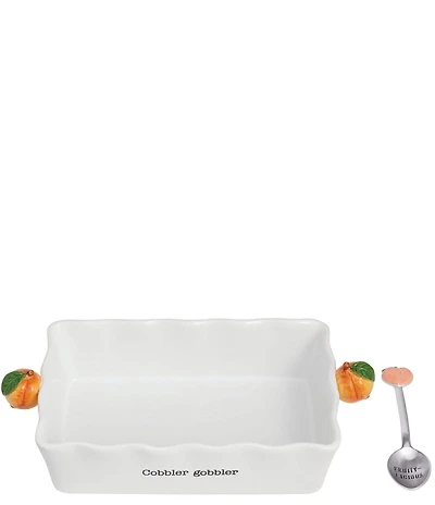 Mud Pie Fruit Cobbler Baker Dish Set