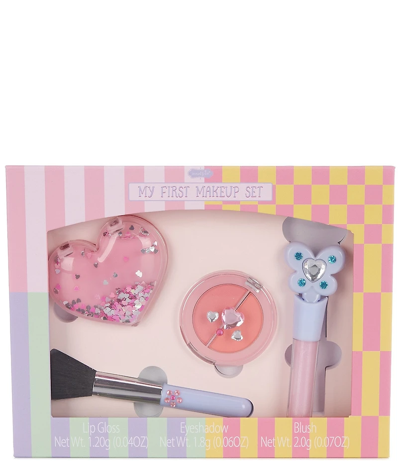 Mud Pie Girls My First Makeup Kit 4-Piece Set