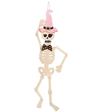 Mud Pie Halloween Collection Girl Skeleton Door Hanger Decor