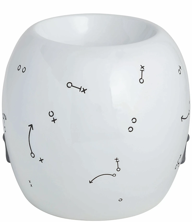 Mud Pie Circa Tailgate Collection Football Helmet Chip and Dip Server