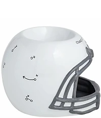 Mud Pie Circa Tailgate Collection Football Helmet Chip and Dip Server