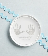 Mud Pie Handprint Keepsake Platter