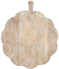 Mud Pie Happy Everything Large Scallop Cheese Board